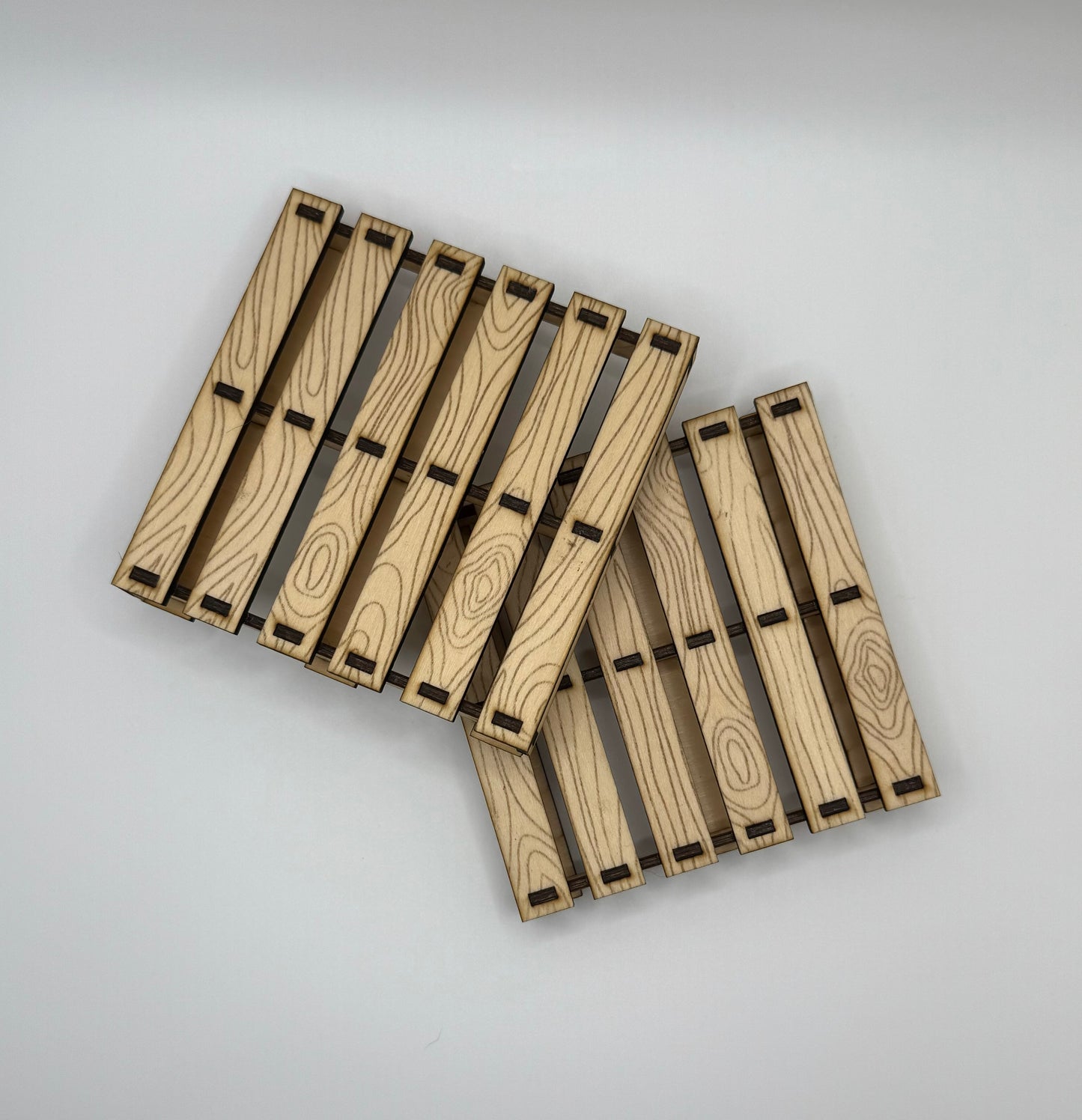 Wood Pallet Coaster (Set of 2)